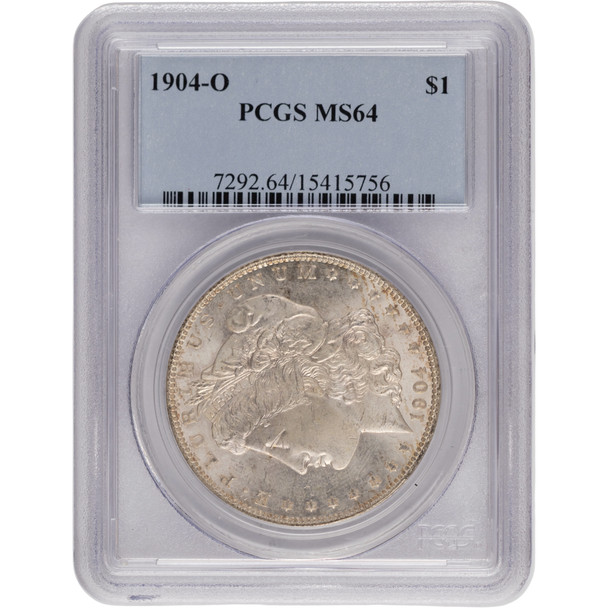 United States: 1904-O Morgan Dollar PCGS MS64