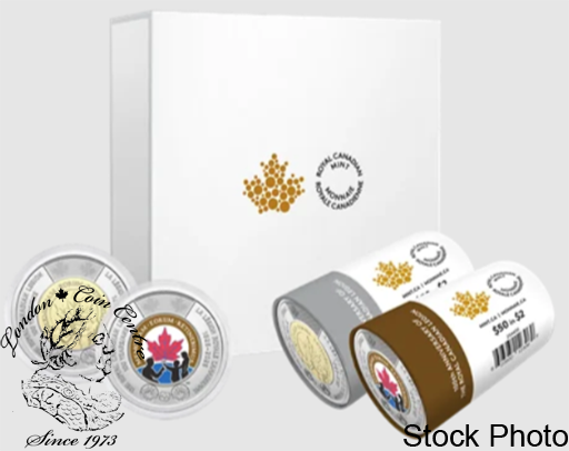 Canada: 2026 $2 Royal Canadian Legion Special Wrap Roll Box Set