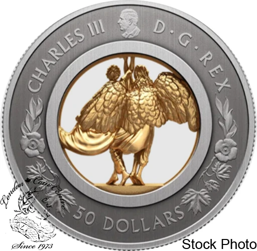 Canada: 2026 $50 Allegories of Peace and Freedom Fine Silver Coin