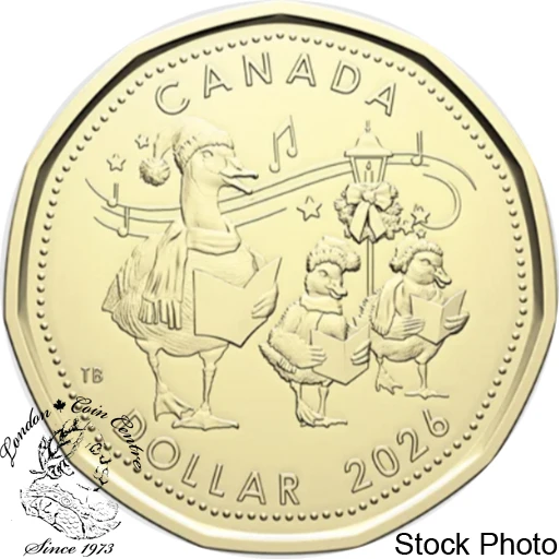Canada: 2026 Caroling Geese Holiday Loonie Coin