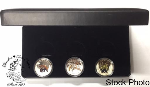 Canada: 2016 $10 Day of the Dinosaurs: 3 Silver Coin Set *Scuffed Outer Box*