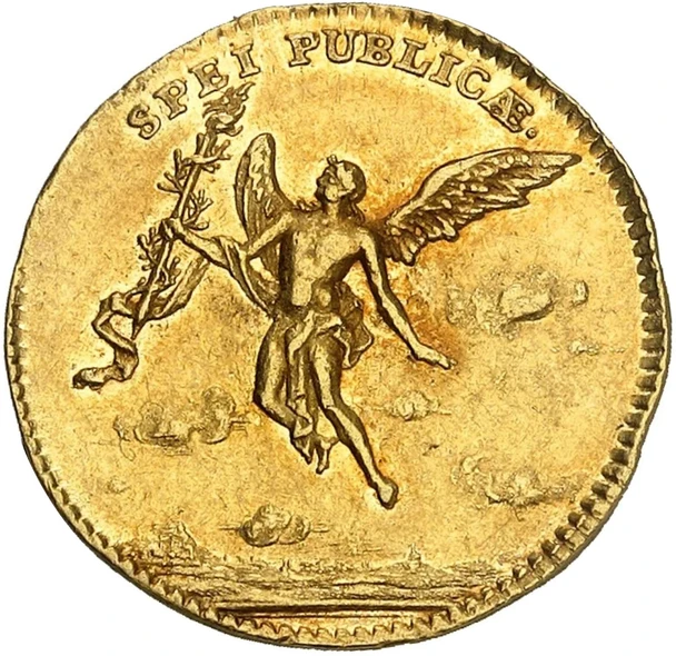 Poland / German States: Saxony 1747 Wedding Gold Ducat