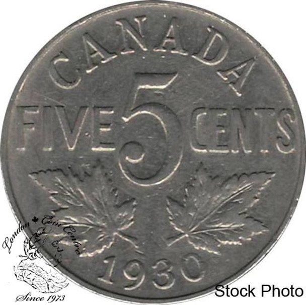 Canada: 1930 5 Cent F12