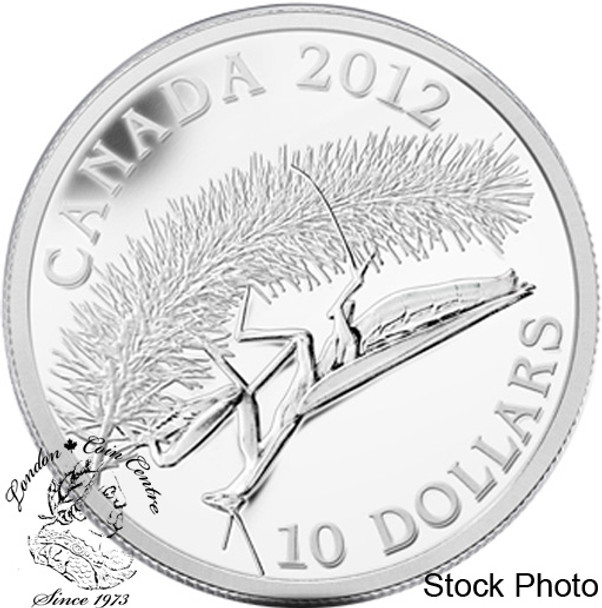 Canada: 2012 $10 Praying Mantis Silver Coin