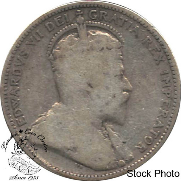 Canada: 1906 25 Cents F12