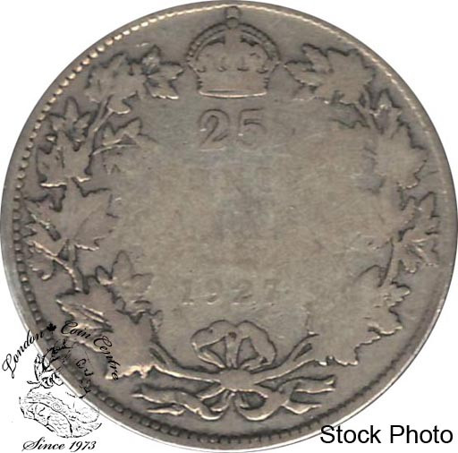Canada: 1927 25 Cents G4 - London Coin Centre Inc.