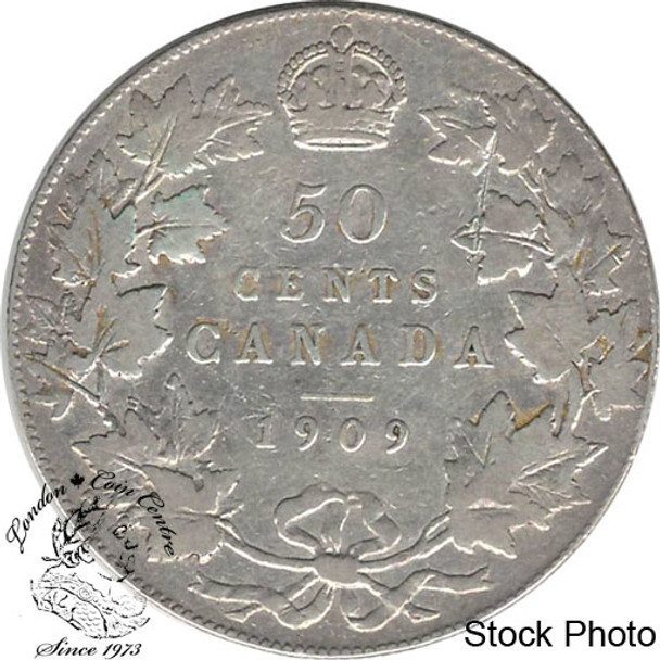 Canada: 1909 50 Cents F12