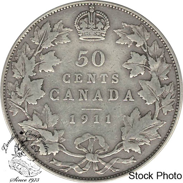 Canada: 1911 50 Cents F12