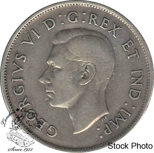 Canada: 1939 50 Cents VF20