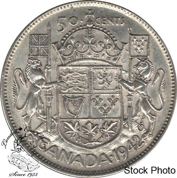 Canada: 1942 50 Cents EF40