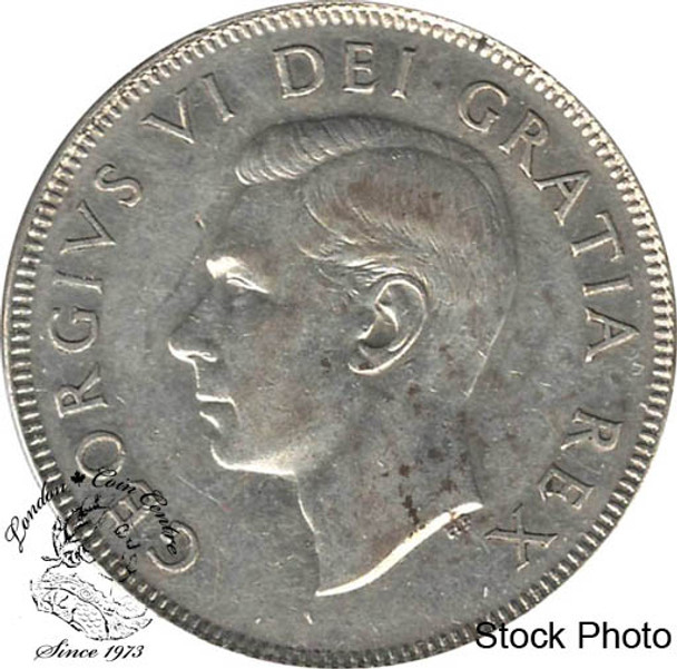 Canada: 1950 50 Cents Des 0 EF40