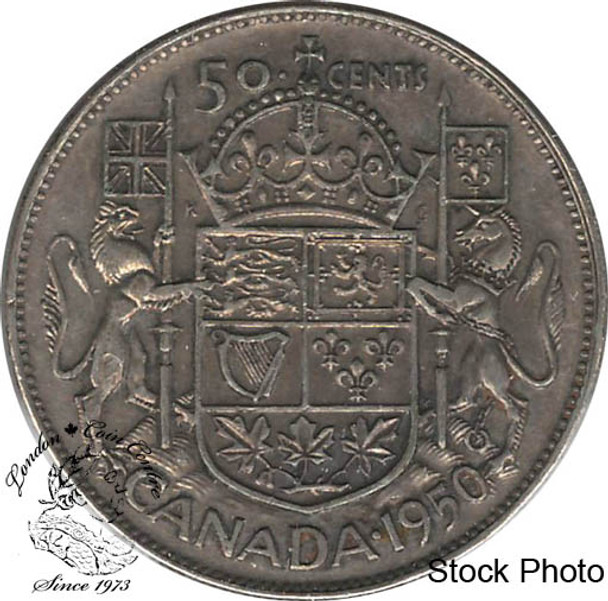 Canada: 1950 50 Cents No Des 0 VF20