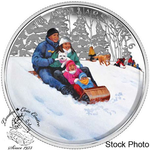 Canada: 2016 $10 Winter Fun Silver Coin