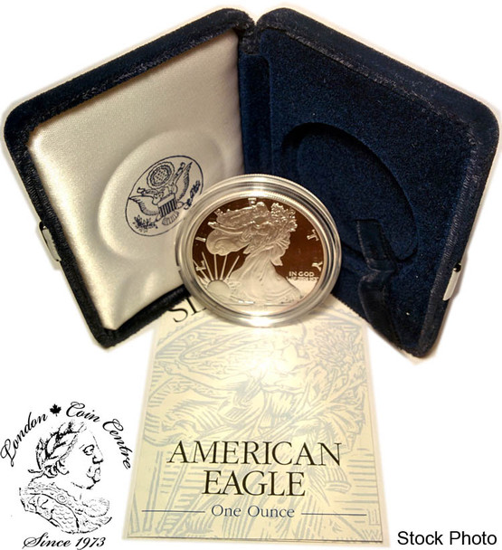 United States: 1996-P 1 Ounce Proof Silver American Eagle