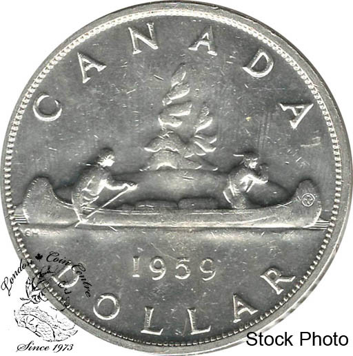 Canada: 1959 $1 Circulated