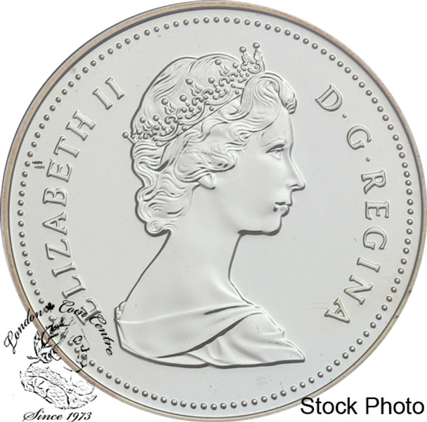 Canada: 1988 $1 Saint-Maurice Ironworks BU Silver Dollar Coin Canada: 1988 $1 Saint-Maurice Ironworks BU Silver Dollar Coin