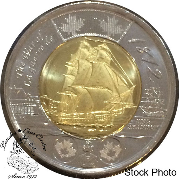 Canada: 2012 $2 HMS Shannon (War of 1812) Coin BU