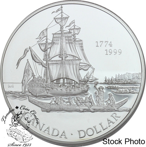 Canada: 1999 $1 225th Anniversary of the Voyage of Juan Perez