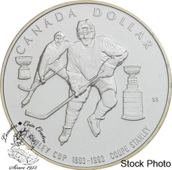 Sold at Auction: 1893 – 1993 Canadian Stanley Cup Silver Proof Dollar