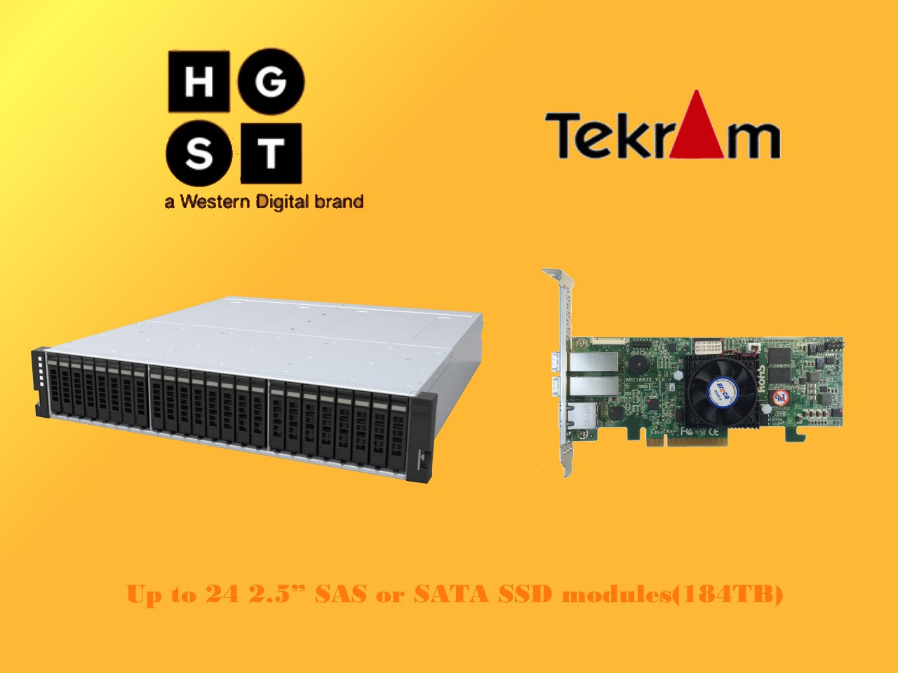 拡張カード areca ARC-1882IX-16 Ver3 SATA/SAS RAID ARC-1883ix_angle__81609.