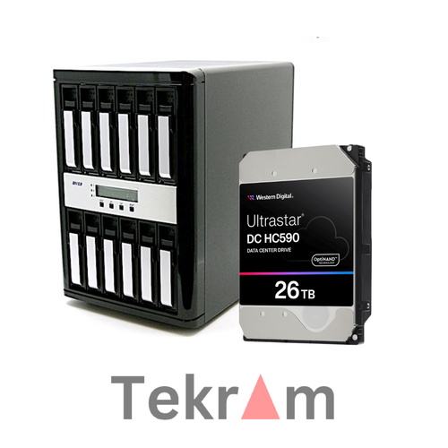 Areca ARC-8050T5U-12E 288TB (12 x 24TB SATA)