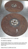 Used Set of 2 Tye grain drill seed disc openers