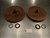 Used Set of 2 John Deere grain drill single discs openers #26 Used Set of 2 John Deere grain drill single discs openers #26