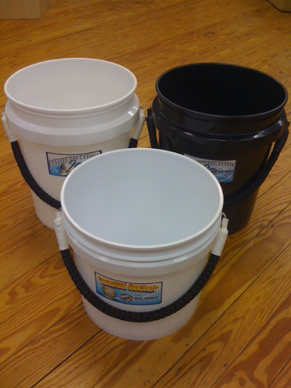 5-Gallon Fishing Buckets, Battlewagon Buckets