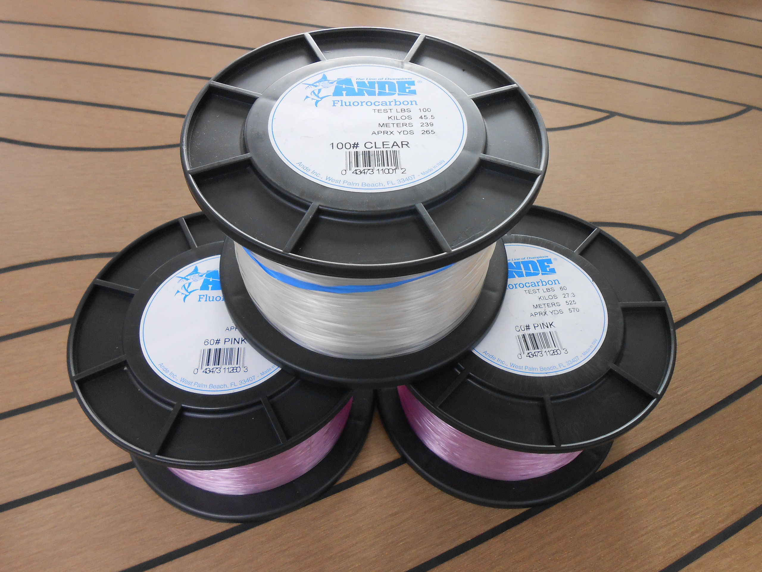 1lb Spool Ande Fluorocarbon Sport Fishing Supply Store South Florida
