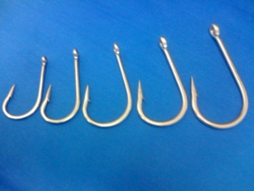 10 Mustad Big Game 7691DT Size 8/0 Southern and Tuna Hooks 7691DT-80  Duratin