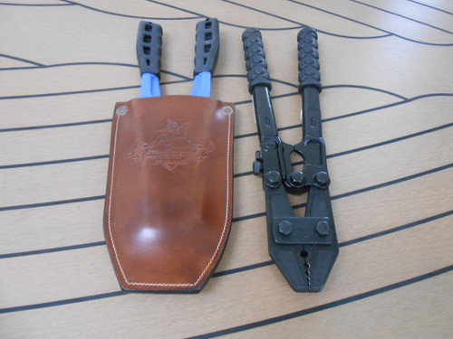 Leather Sheath for large crimp tools