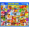 Foods We Loved (1599pz) - 1000 Piece Jigsaw Puzzle