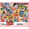 Mickey Mouse Vintage Posters 2000 piece puzzle by Ceaco box.