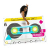 Unwind while you rewind with our 80s mixtape floatie