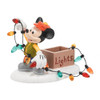 Mickey Lights Up Christmas figurine