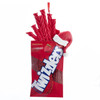 Twizzlers with Santa hat ornament