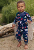 True North Baby Pajamas in motion