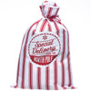 Red Stripe Santa Sack