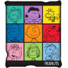 Peanuts Characters Throw Blanket Full View 