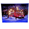 All Is Serene Lighted Canvas - Lights on