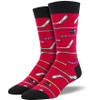 Power Play Socks in Red