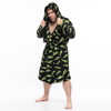 Grogo Robe with hood up