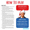 Christmas Vacation Memory Master Card Game Instructions 