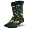 Bird Is The Word Men's Crew Socks by Socksmith Canada