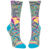 Front - Women's Crew Socks by Blue Q