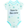 New to the Crew Onesie - Blue Ornament