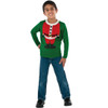 Kids Santa Head Ugly Christmas Sweater by Forum 