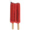 Double Stick Popsicle Glass Ornament Back View