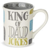 King of Dad Jokes Mug Front View 