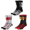 AC/DC Back in Black 3-Pair Pack of Crew Socks